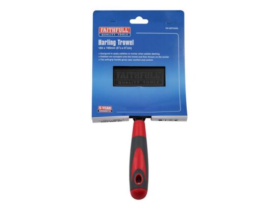 Harling Trowel Soft Grip Handle 6.1/2in² - Image 4