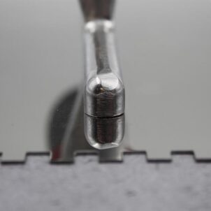 Notched Trowel Serrated 6mm Stainless Steel Soft Grip Handle 11 x 4.1/2in