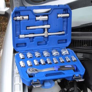 1/2in Drive Socket Set, 22 Piece - Image 2