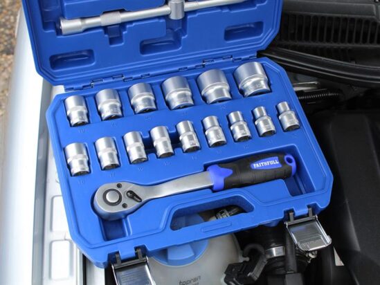 1/2in Drive Socket Set, 22 Piece - Image 3