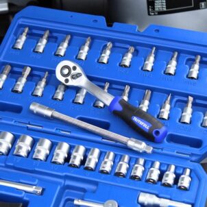 1/4in Drive Socket Set, 46 Piece - Image 5