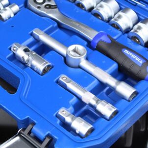 3/8in Drive Socket Set, 26 Piece - Image 4