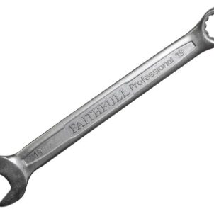 Combination Spanner CV Satin Finish 19mm