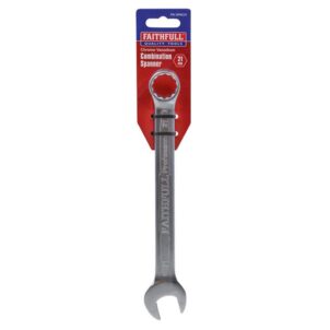 Combination Spanner CV Satin Finish 21mm