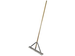 Aluminium Builder’s Spazzle with Wooden Handle