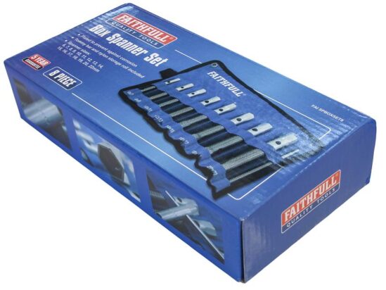 Box Spanner Set, 8 Piece - Image 5