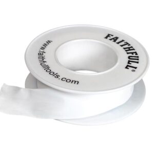 P.T.F.E Tape 12mm x 12m White (Pack 10) - Image 2