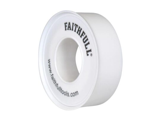 P.T.F.E Tape 12mm x 12m White (Pack 10) - Image 3