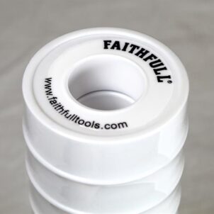 P.T.F.E Tape 12mm x 12m White (Pack 10) - Image 4