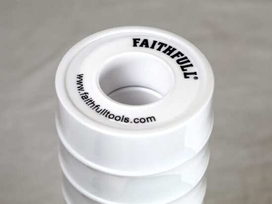 P.T.F.E Tape 12mm x 12m White (Pack 10) - Image 4