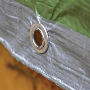 Tarpaulin Green/Silver 5.4 x 3.6m (18 x 12ft) 80gsm - Image 3