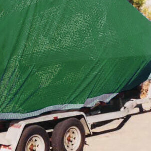 Tarpaulin Green/Silver 5.4 x 3.6m (18 x 12ft) 80gsm
