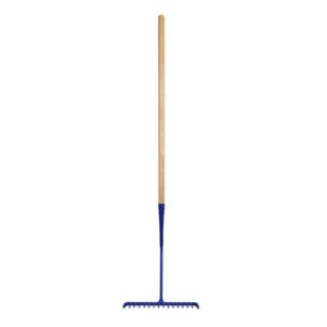 Tarmac Rake 16 Round Teeth - Wooden Handled - Image 2