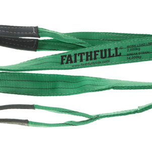 Lifting Sling Green 2 Tonne 60mm x 2m