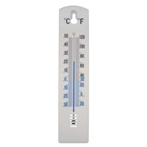Wall Thermometer - Plastic 200mm