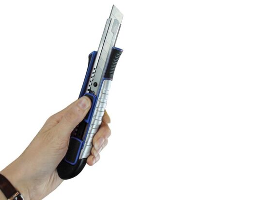 Heavy-Duty Retractable Snap-Off Trimming Knife 25mm