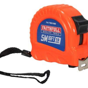 Twin Lock Tape Measure 5m/16ft (Width 19mm) - Image 5