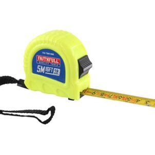 Twin Lock Tape Measure 5m/16ft (Width 19mm) - Image 2