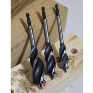 Tri-Point Speed Auger Bit Set, 3 Piece
