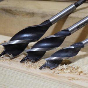 Tri-Point Speed Auger Bit Set, 3 Piece - Image 2