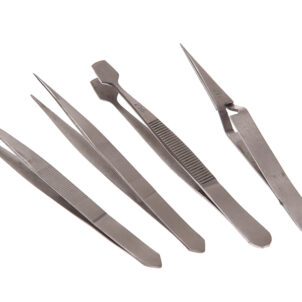 Tweezer Set, 4 Piece