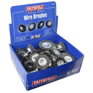 Wire Brush Assortment 36 Piece