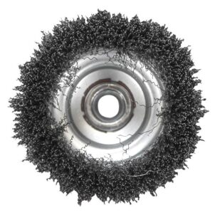 Wire Cup Brush 100mm M14x2, 0.30mm Stainless Steel Wire - Image 2