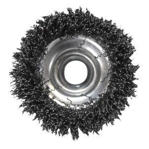 Wire Cup Brush 75mm M14x2, 0.30mm Stainless Steel Wire - Image 2