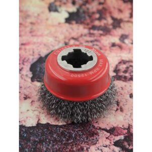 X-LOCK Wire Cup Brush 75mm M14x2, 0.30mm Steel Wire - Image 3
