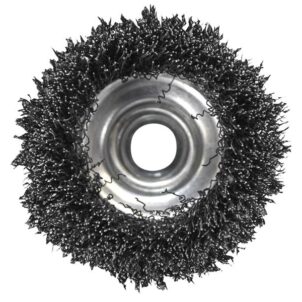 Wire Cup Brush 80mm M14x2, 0.30mm Stainless Steel Wire - Image 2