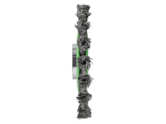 X-LOCK Conical Wire Brush 115mm M14x2, 0.50mm Stainless Steel Wire - Image 2