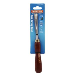 V-Straight Parting Carving Chisel 9.5mm (3/8in) - Image 2