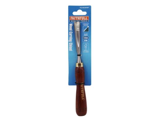V-Straight Parting Carving Chisel 9.5mm (3/8in) - Image 2