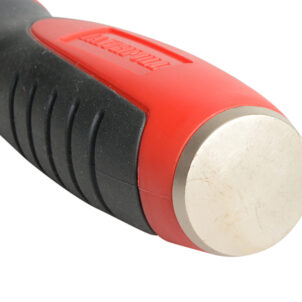Bevel Edge Chisel Red Soft Grip 6mm (1/4in) - Image 2