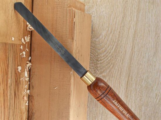 HSS Turning Chisel 15mm Diamond Point Scraper - Image 2