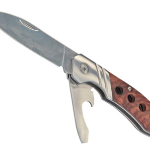 Twin Stainless Steel Blade Knife 63mm