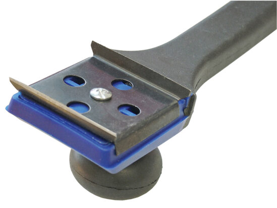 Soft-Grip Wood Scraper with 4-Sided Blade