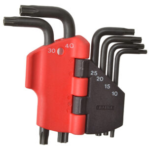 89R.JP6 ResisTORX Hexagon Key Set of 6 (TX10 - TX40) - Image 2