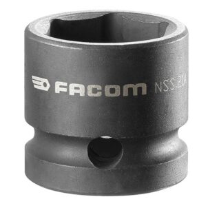 6-Point Stubby Impact Socket 1/2in Drive 21mm