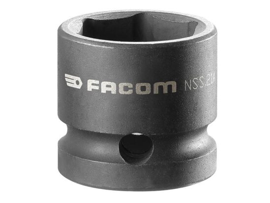 6-Point Stubby Impact Socket 1/2in Drive 21mm