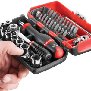 1/4in Drive R2NANO Socket Set, 38 Piece