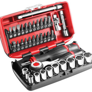 1/4in Drive Socket Set, 38 Piece