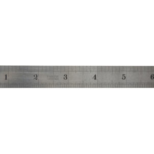 F106ME Steel Rule 150mm / 6in