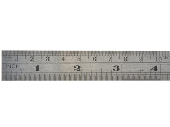 F106ME Steel Rule 150mm / 6in - Image 2