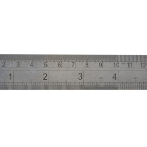 F112ME Steel Rule 300mm / 12in - Image 3