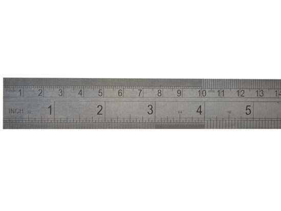 F112ME Steel Rule 300mm / 12in - Image 3