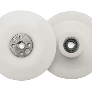 Angle Grinder Pad White 100mm (4in) M10 x 1.25