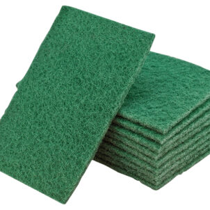 Hand Pads Green Medium 230 x 150mm (Pack 10)