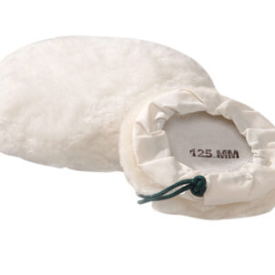 Tie-On Lambswool Bonnet 125mm (5in)