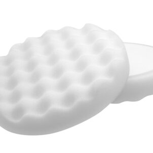 White Waffle Very Firm Cutting Pad 150mm